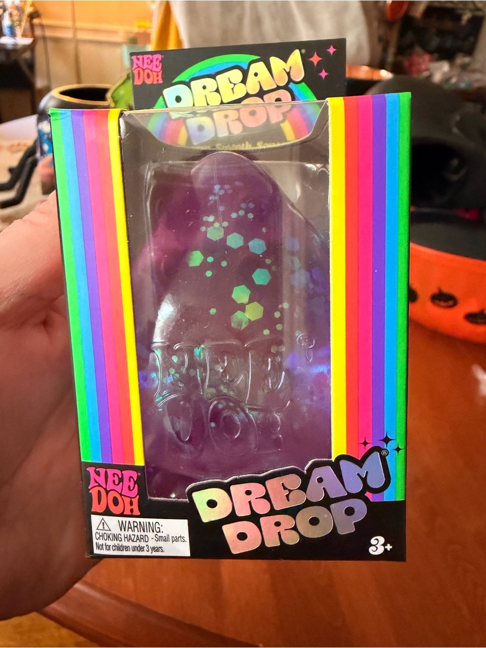 Needoh purple glitter Dream Drop 💧